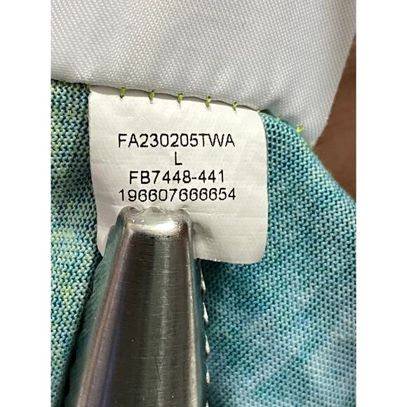 Jumpman Jordan Graphic Tee Size Large Green/Yellow Tie-Dye Short Sleeve - Picture 6 of 11